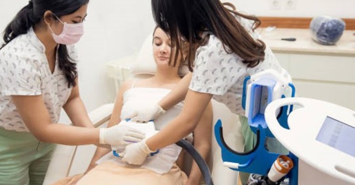 لاغری شکم و پهلو در کرج